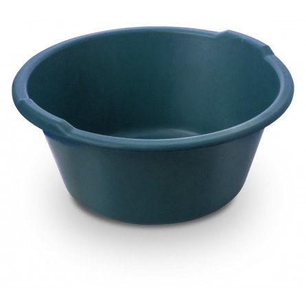 Round basin with handle
